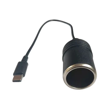 Auto Upaljač 12V 5A USB Type-C Port Ženski Adapter za Upaljač Pretvarač Za Xiaomi Power Bank DVR