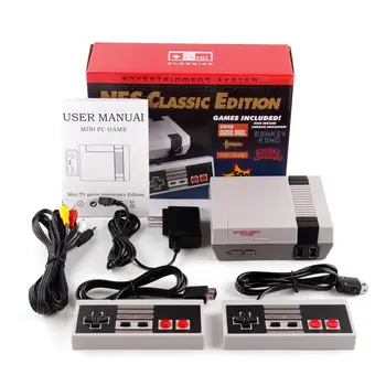 Klasična Igra tv Video Prijenosni Konzole Zabavni sustav Klasične Igre za 500 Igraće Konzole novi release model NES Mini