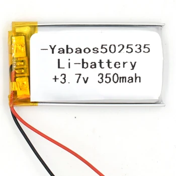 5PCS 3,7 350 mah 502035Li-Polimer baterija baterija baterija baterija Baterija Li Ion ion LI za GPS, Bluetooth, MP3, MP4 052035