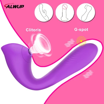 Nosivi Klitoris Dojenče Penisa Dildo Vibrator Seks-Igračka za Odrasle Žene G Spot Viginal Masaža Stimulans Sisanja Klitorisa