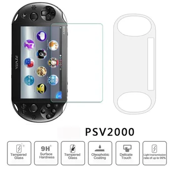 Zaštitna folija za prednji zaslon od kaljenog stakla i Stražnji Zaštitni Film od PET plastike HD Crystal Clear Za PS Vita PSV 2000 PlayStation Vita 2000