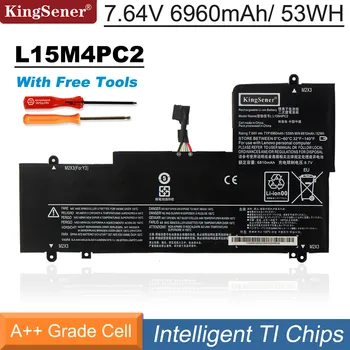 KingSener L15M4PC2 L15L4PC2 Baterija za prijenosno računalo Lenovo YOGA 710-14ISK, 710-14IKB, 710-15ISK, 710-15IKB, 5B10K90778, 5B10K90802 6960 mah