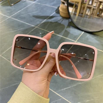 Trg Sunčane Naočale Za Žene Luksuzni Dizajn Prevelike Sunčane Naočale 2021 Trendy Nijanse Sunčane Naočale