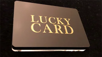 Lucky Card Deluxe od Wayne Dobson & Alan Wong Kartaške Trikove Trikove, Iluzije i izbliza Magic Karta Proročanstva Magija Mađioničar