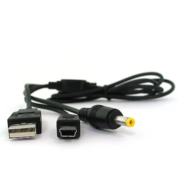 Visoka kvaliteta 2 u 1 USB Prijenos Podataka Sinkronizirajte Punjenja Punjač Kabel Kabel Za PSP 2000/3000