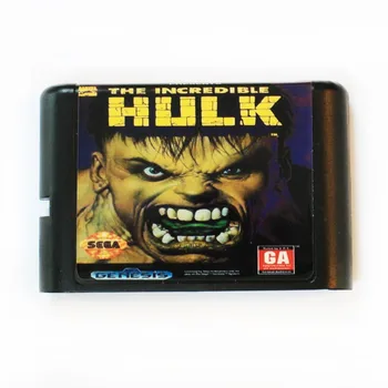Međunarodna dječija karta Hulk 16 bit MD za Sega Mega Drive Za SEGA Genesis