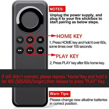 Prijenosni Bluetooth-Kompatibilni TV Smart-Daljinski Upravljač Za 2. generacije Fire TV-u (3. Generacije Fire TV Fire Stick TV Player Box CV98LM