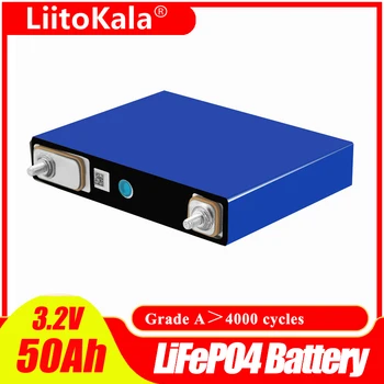 LiitoKala 3,2 U 50Ah lifepo4 Ćelija Litij-Željezo Fosfat za 12 52Ah baterija baterija baterija baterija Baterija Diy za Skladištenje Solarne Energije