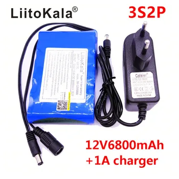 HK LiitoKala Visoke Kvalitete DC 12 6800 mah 18650 Li-Ion Punjiva Baterija Punjenje Napajanje Za GPS Auto Kamere