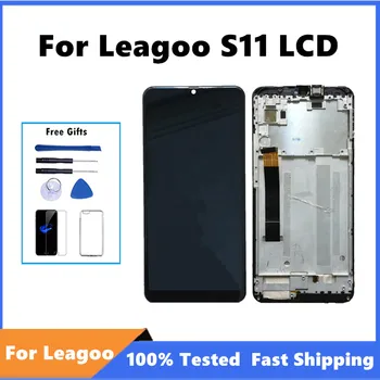 100% Muški LCD zaslon Za LEAGOO S11 LCD zaslon s/Bez okvira Zaslon Osjetljiv na dodir Digitalizator Kućište Prednje Staklo Objektiva Senzor LCD zaslon