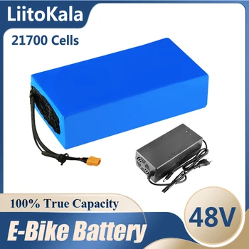 LiitoKala 48 U 50Ah 40Ah 35Ah 20Ah 25Ah Ebike Baterije za električni bicikl baterija za bicikl Snažan električni bicikl baterija 48V5A