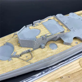 Model Bojni DIY Drvena Paluba Modifikacija Dijela za 1/350 Razmjera Scharnhorst 1943 1040 Zmaj
