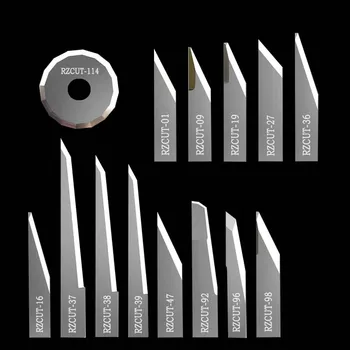 10ШТ Ruizhou RZCUT Karbida Volframa Oscilirajući Nož za Rezanje Nož za CNC Vibracioni Stroj Za Rezanje Kože RZCUT-01 RZCUT-98