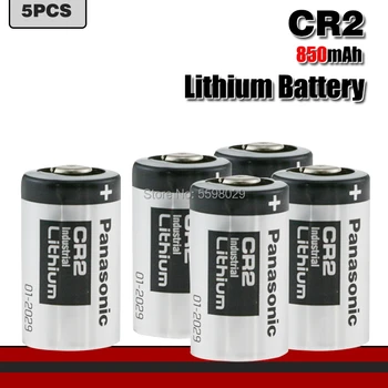 5 kom. Panasonic 3 850 mah CR2 CR15H270 CR15266 litij baterija CR2 za svjetiljku alarm дальномер mjerač vode