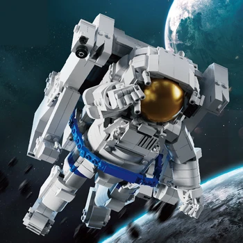 Novi 1515 KOM. Astronaut SVEMIRSKA Istraživačka Postaja Lik Robota Astronaut Gradbeni Blok Cigle Tehnička Model Igračku Dječji Dar
