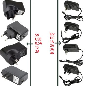 Utikač EU Plug AU Plug UK Plug AU Plug USB 5 Kapacitet 0.5 A 1A 2A DC 12v Snaga 1A 2A 3A 4A