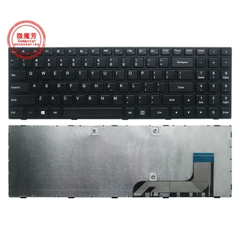 SAD Crni Novi Lenovo Ideapad 100-15 100-15IBY 100-15IBD 300-15 B50-10 B50-50 Tipkovnica laptop Engleski
