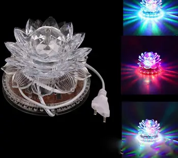 Led downlight little sun lotus tradicionalan učinak ballroom dvorani, lampa crystal lotus, led downlight lotus lamp AC85V-250V
