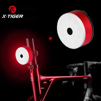 X-Tiger Bicikl Dugo Svjetlo Kaciga Ruksak Led Lampa Upozorenja O Sigurnosti Стробоскоп Sportski Vodootporni Biciklistička Dugo Svjetlo