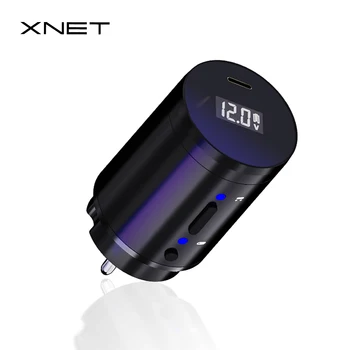 XNET G5 Bežični Baterija Tetovaža Napajanje Sučelje RCA Led Digitalni Zaslon Brzo Punjenje za Роторной Strojevi