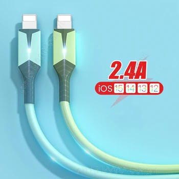 2.4 A USB Kabel Za iPhone 14 13 12 11 Pro Max XS X 6s 7 8 Origin Mobilni Telefon Brzo Punjenje Punjač Kabel Punjač Za podatkovni Kabel 2 m