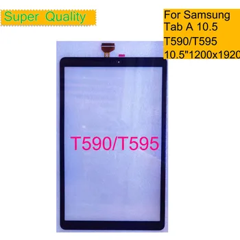 10 kom./lot Za Samsung Galaxy Tab, A 10,5 T590 T595 Zaslon Osjetljiv na dodir Digitalizator Traku Senzor Tableta Prednji Vanjski LCD staklo