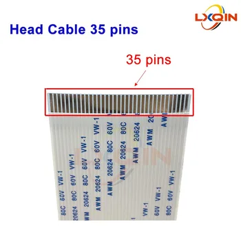 LXQIN 10 kom./lot 35 kontakata krunica kabel za prijenos podataka za Epson DX7 Otapala UV flatbed printer ispis glava flat kabel za prijenos podataka 35 p