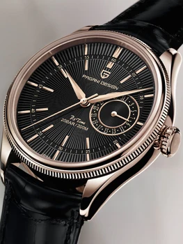 PAGANI DIZAJN Mens najbolji brand luksuznih Kvarcni satovi za muškarce Automatski datum Mehanički Ručni Sat sa vremenom gospodo Japanski sat VH65