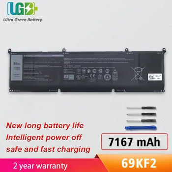 UGB Novu Bateriju 69KF2 Za Dell Alienware M15 M17 R3 XPS 15 9500 G7 7500 5550 P100F P45E P91F DVG8M P8P1P Baterije za laptop